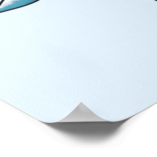 Sterke Brave Fearless - Bijbelversies Poster (Hoek)