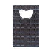 Sterke bruine ijzeren deur creditkaart flessenopener (Achterkant)