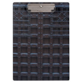 Sterke bruine ijzeren deur klembord (Voorkant)