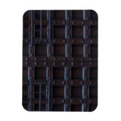 Sterke bruine ijzeren deur magneet (Verticaal)