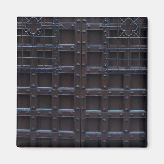 Sterke bruine ijzeren deur magneet (Voorkant)