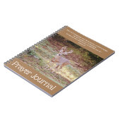 Sterke Buck Deer Prayer Journal Notitieboek (Linkerzijde)