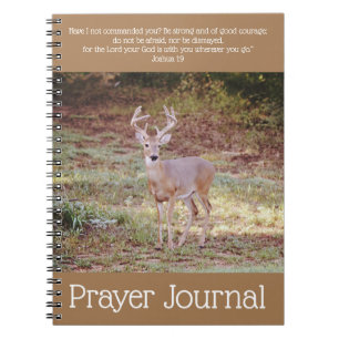 Sterke Buck Deer Prayer Journal Notitieboek