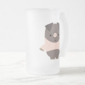 Sterke Cartoon Pig bevroren mok (Voorkant rechts)