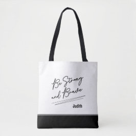 Sterke Christelijke bijbelscripts Tote Bag