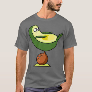 Sterke core Avocado Acro Yoga T-shirt