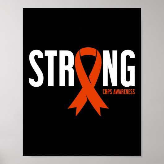 Sterke CRPS Awareness RSD CRPS Awareness Poster (Voorkant)