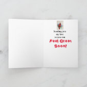 Sterke dappere grootvader wordt goed kardinaal kaart (Binnen)