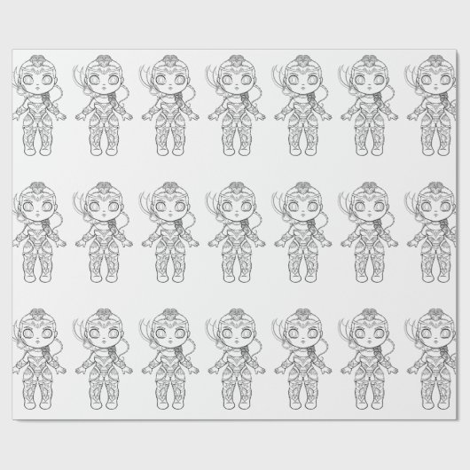 Sterke Draad Cadeaupapier (Vlak)