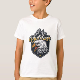 Sterke Eagle Motivatie prijsopgaven buiten T-shirt