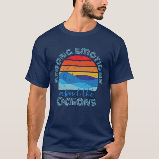 Sterke emoties over de Oceans Earth Day T-shirt (Voorkant)
