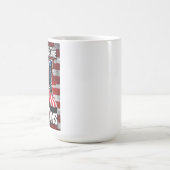 Sterke en dappere veteranen koffiemok (Center)