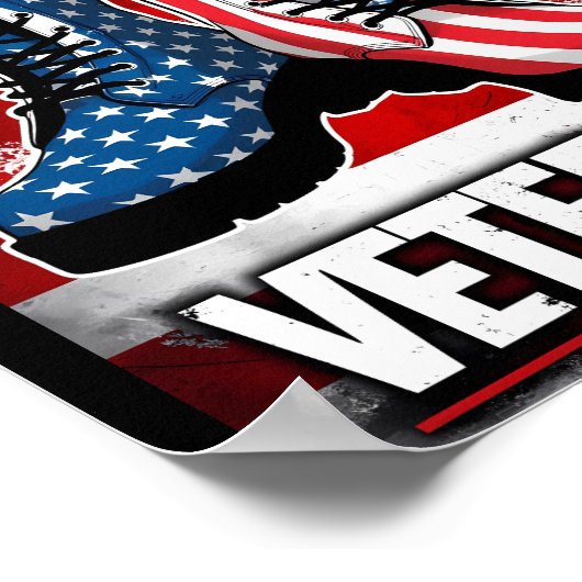 Sterke en dappere veteranen poster (Hoek)