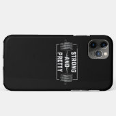 Sterke en Funny Gym citeert Tanktop Case-Mate iPhone Case (Achterkant (horizontaal))