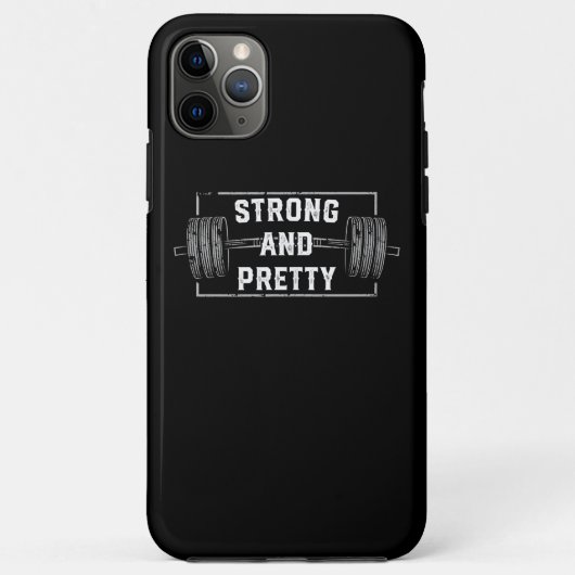 Sterke en Funny Gym citeert Tanktop Case-Mate iPhone Case (Achterkant)