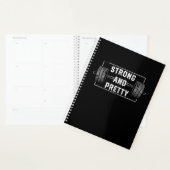 Sterke en Funny Gym citeert Tanktop Planner (Display)