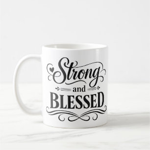 Sterke en Gezegende Inspirerende Koffiemok