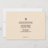 Sterke en moedige aankondiging van Afstuderen (Achterkant)