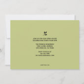 Sterke en moedige aankondiging van Afstuderen (Achterkant)