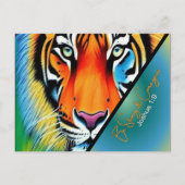 Sterke en moedige Christelijke trouw zijn Briefkaart (Voorkant)