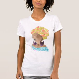 Sterke en mooie dame t-shirt