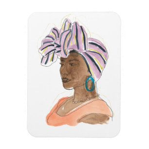 Sterke en mooie vrouw magneet