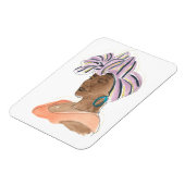 Sterke en mooie vrouw magneet (Linkerzijde)