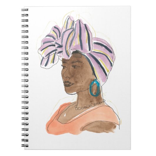 Sterke en mooie vrouw notitieboek (Voorkant)