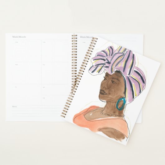Sterke en mooie vrouw planner (Display)