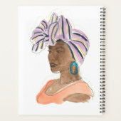 Sterke en mooie vrouw planner (Achterkant)