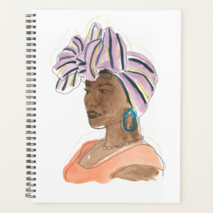 Sterke en mooie vrouw planner