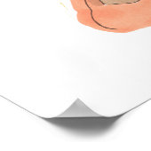 Sterke en mooie vrouw poster (Hoek)