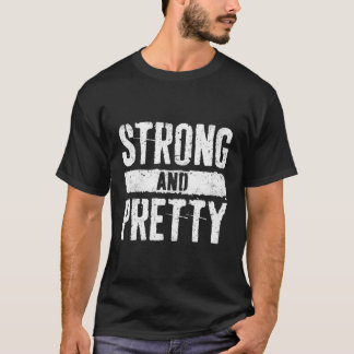 Sterke en Sterke Gym Workou T-shirt