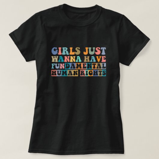 sterke feministische citaten, houd uw wetten van m t-shirt (Design voorkant)