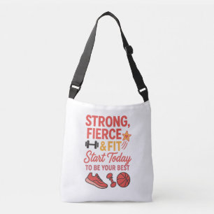 Sterke & Fit Sport Gym Bag Crossbody Tas