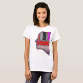 Sterke Funny Smart Beauful Woman T-shirt (Voorkant volledig)