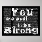 Sterke genen afdrukken poster (Voorkant)