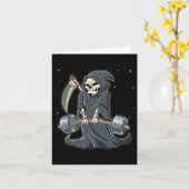 Sterke gym gewichtstraining wervelbreuk dodenlift kaart (Gele Bloem)