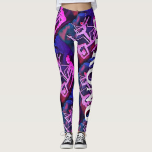 Sterke gymnast leggings