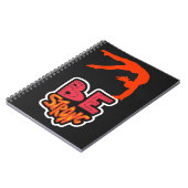 Sterke gymnastiek zijn notitieboek (Linkerzijde)