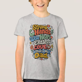 Sterke handen, wijs hart, eindeloze liefdePersoonl Tri-Blend Shirt