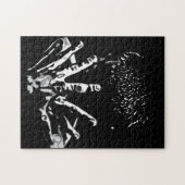 Sterke handoppuzzel legpuzzel (Horizontaal)