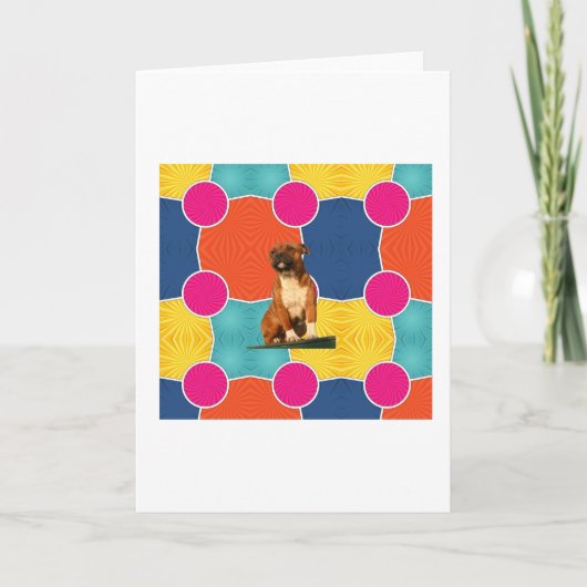 Sterke heldere kleuren kaart (Voorkant)