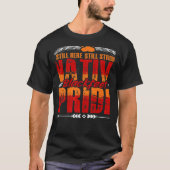 Sterke inheemse Blackfoot Native Pride American In T-shirt (Voorkant)