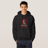 Sterke inheemse vrouw hoodie (Voorkant volledig)