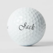 Sterke Jack Naam, Golfballen (Voorkant)