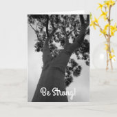 Sterke Kaart voor aanmoediging (Gele Bloem)