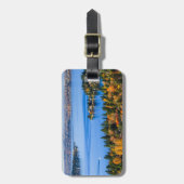 Sterke kleuren van de herfst in Bellevue Bagagelabel (Voorkant verticaal)