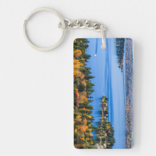 Sterke kleuren van de herfst in Bellevue Sleutelhanger