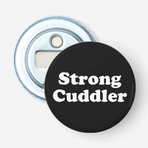 Sterke Knuffelaar Button Flesopener